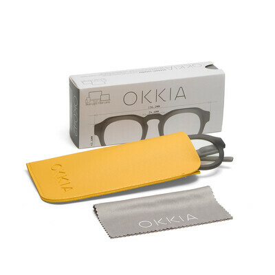 OKKIA Reading Zeno Round translucent smoke