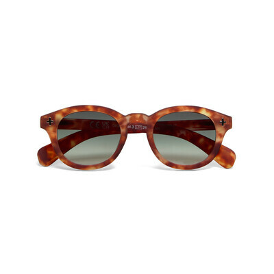 OKKIA Sun Milano   sahara havana (green lenses)