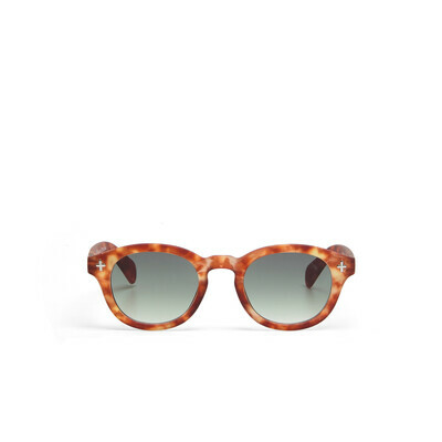OKKIA Sun Milano   sahara havana (green lenses)