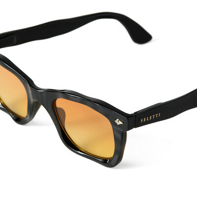 OKKIA Sun DAKOTA SELETTI X OKKIA black (yellow lenses)