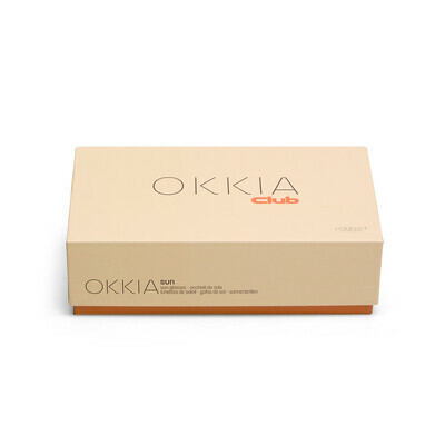 OKKIA Sun PROCIDA OKKIA CLUB jelly orange (black lenses)