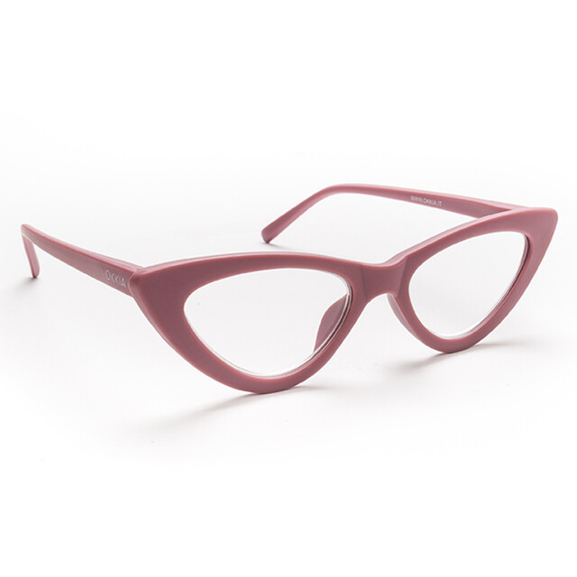 OKKIA Reading Adriana reading Small Cat Eye red pear