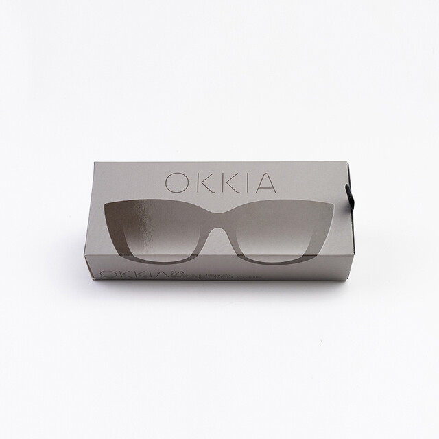 OKKIA Sun Claudia Big Cat Eye black
