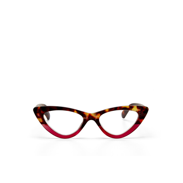 OKKIA Reading Adriana reading Small Cat Eye havana pink