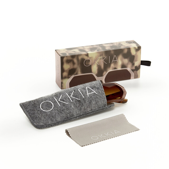 OKKIA Sun Andrea   pink havana