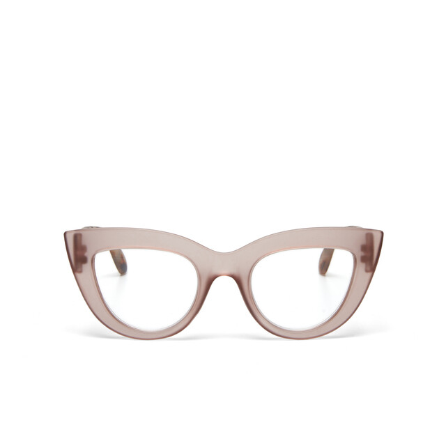 OKKIA Reading Claudia Big Cat Eye pink havana