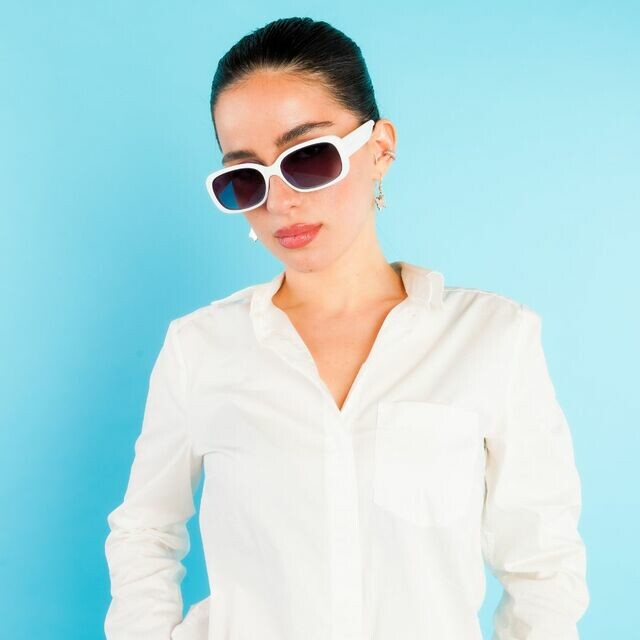 OKKIA Sole Chiara Glow collection optical white