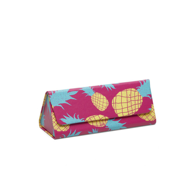 OKKIA Accessoires Magic étui à lunettes avec imprimé Ananas  