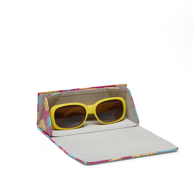 OKKIA Accessoires Magic étui à lunettes avec imprimé Ananas  
