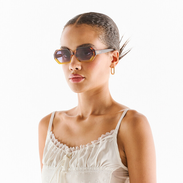 OKKIA Sun Andrea   havana yellow