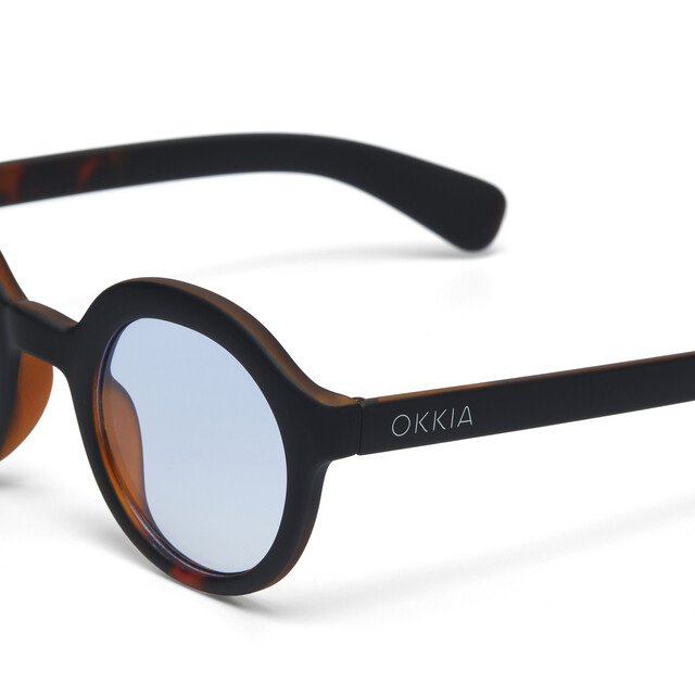 OKKIA Soleil Lauro Round havana black (verres marron)