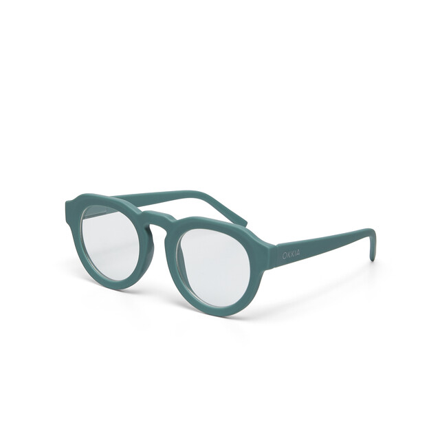 OKKIA Lesebrille Zeno Lesebrille Round salbeigrün