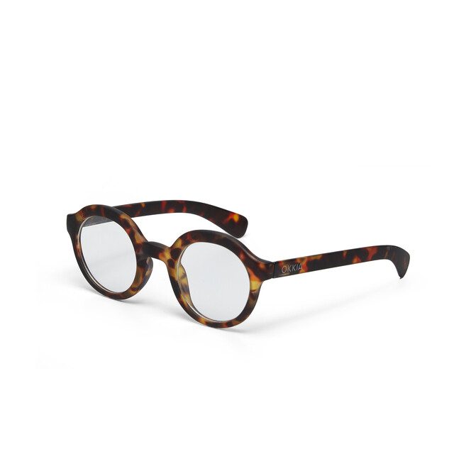 OKKIA Lesebrille Lauro Lesebrille Round klassisches havanna