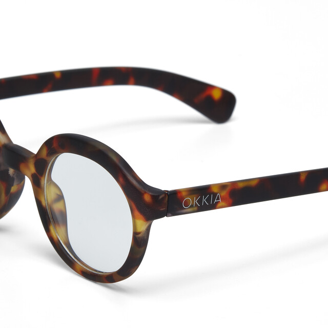 OKKIA Lesebrille Lauro Lesebrille Round klassisches havanna