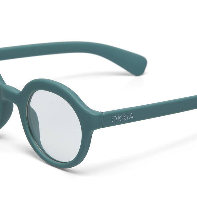 OKKIA Lesebrille Lauro Lesebrille Round salbeigrün