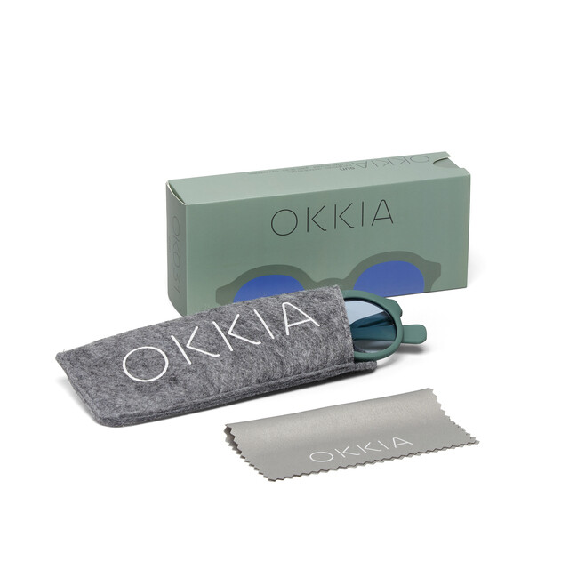OKKIA Soleil Lauro Round green sage