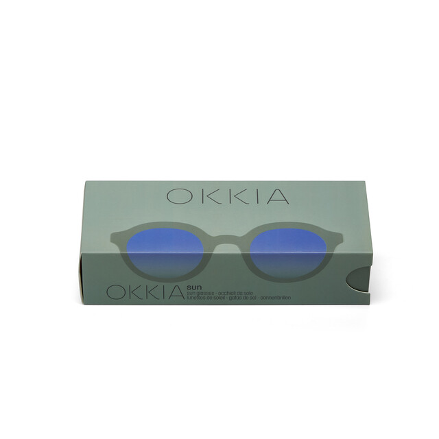 OKKIA Soleil Lauro Round green sage
