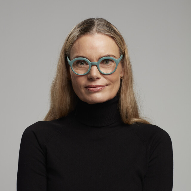 OKKIA Lesebrille Lauro Lesebrille Round salbeigrün