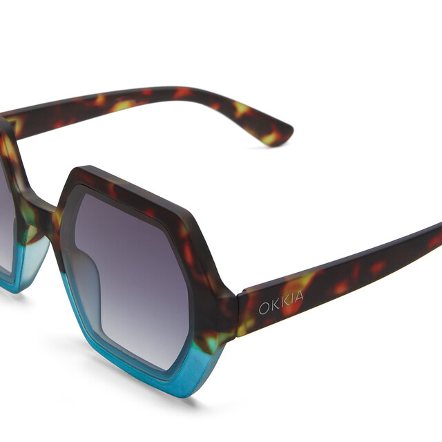 OKKIA Sole Emma   havana e blue