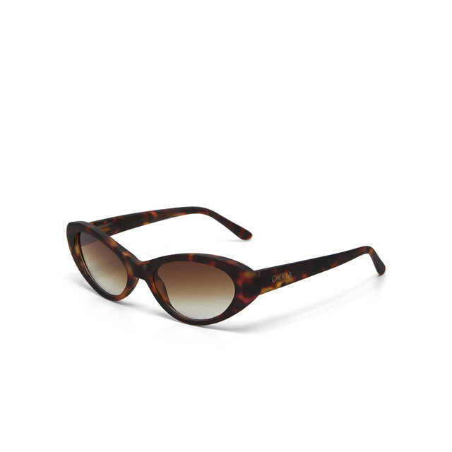 OKKIA Sun Lina Small Cat Eye classic havana