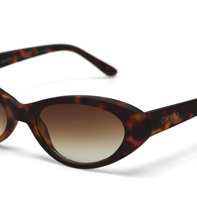 OKKIA Sun Lina Small Cat Eye classic havana