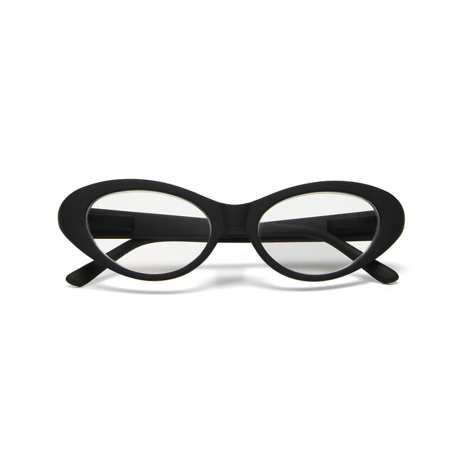 OKKIA Lesebrille Lina Small cat Eye black