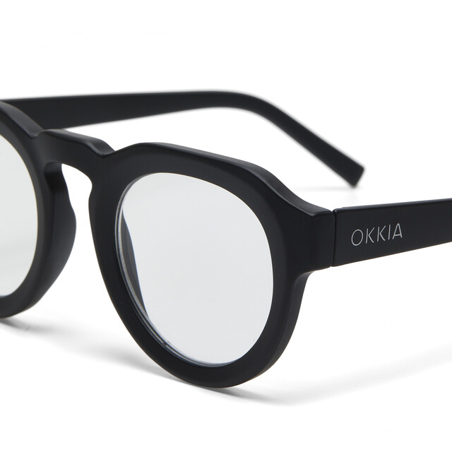 OKKIA Lesebrille Zeno Lesebrille Round black