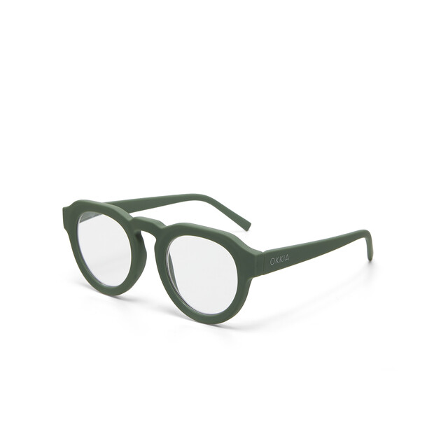 OKKIA Lesebrille Zeno Lesebrille Round grün