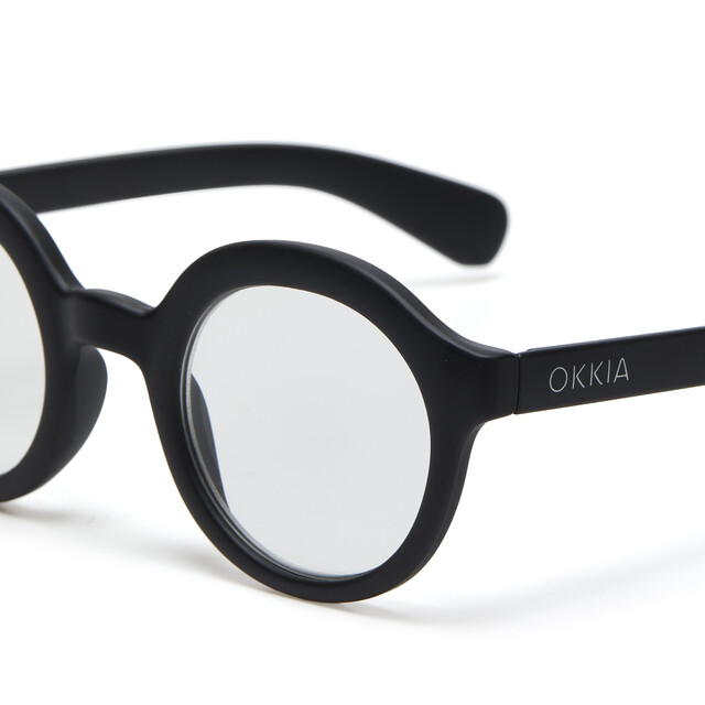 OKKIA Lesebrille Lauro Lesebrille Round black