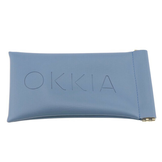 OKKIA Accessori Custodia in pelle   azzurro
