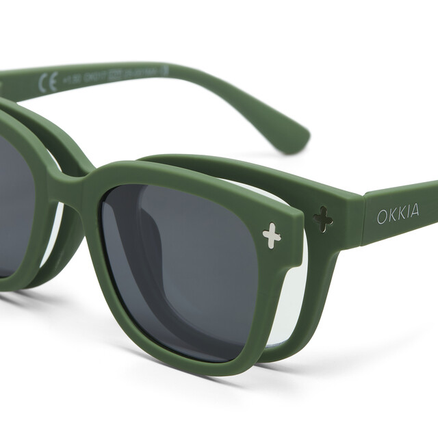 OKKIA Accessori MagMask Clip-on Giovanni verde