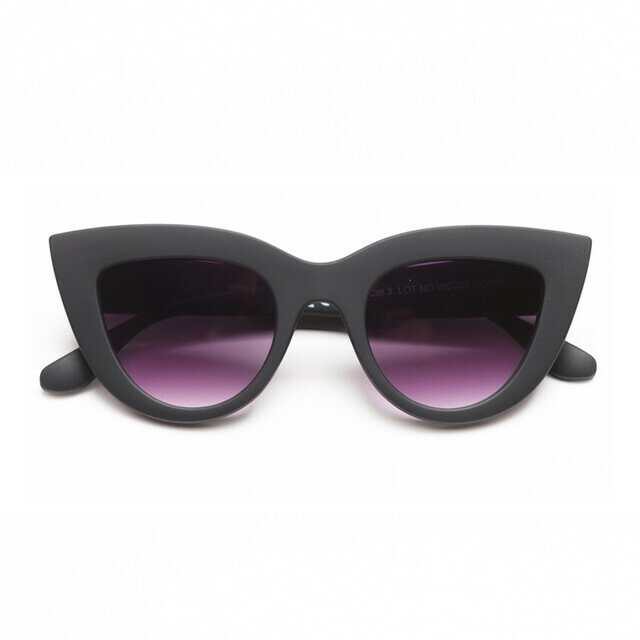 OKKIA Sun Claudia Big Cat Eye black