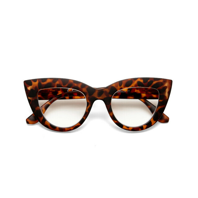 OKKIA Reading Claudia Big Cat Eye tortoise