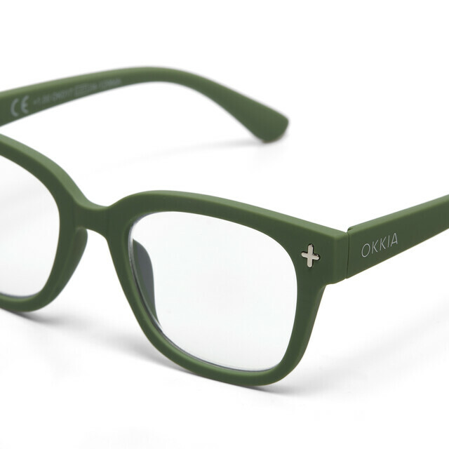 OKKIA Lesebrille Giovanni   grün