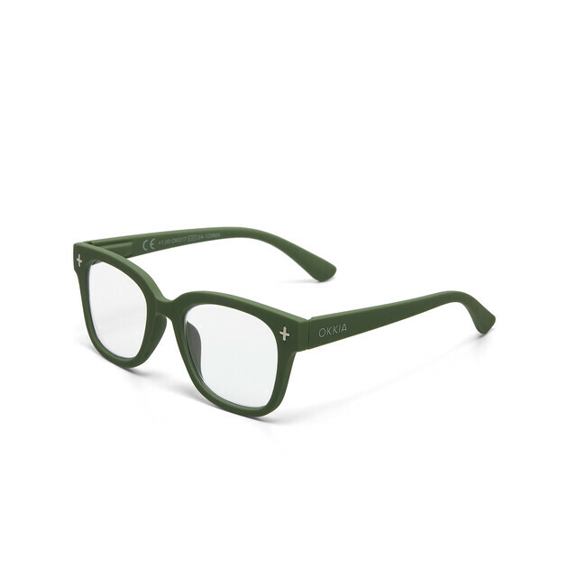 OKKIA Lesebrille Giovanni   grün