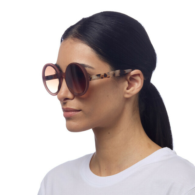 OKKIA Sole Monica Round pink havana