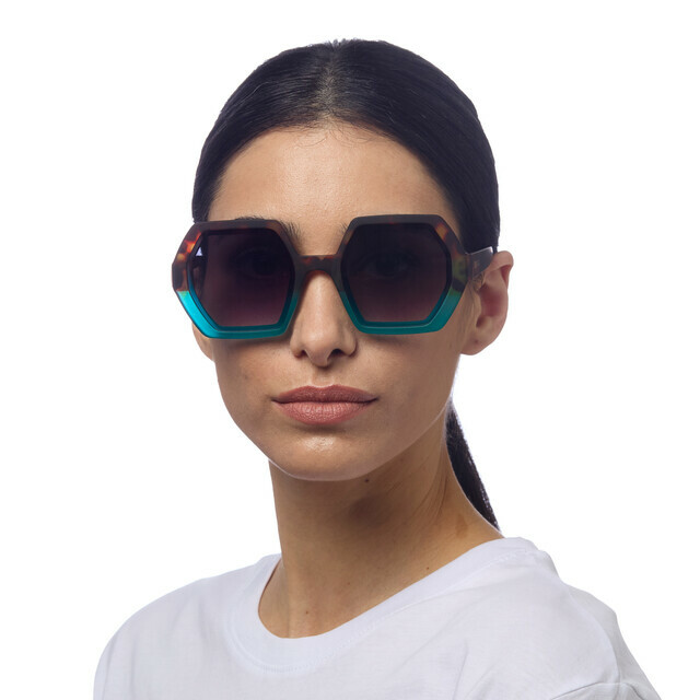 OKKIA Sole Emma   havana e blue