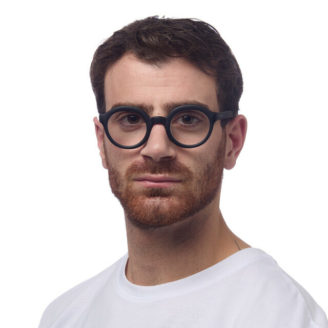 OKKIA Lesebrille Lauro Lesebrille Round black