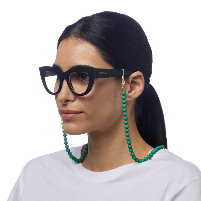 OKKIA Accessories Color chain  turquoise