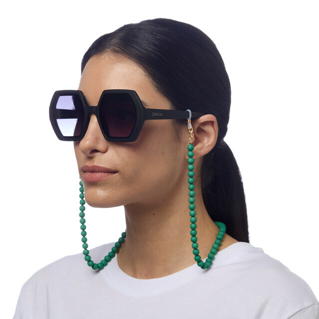 OKKIA Accessories Color chain  turquoise