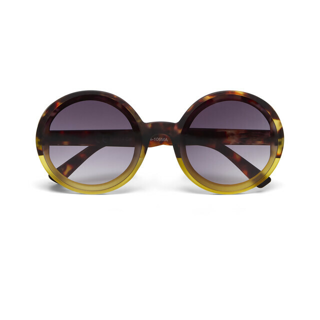 OKKIA Sole Monica Round havana yellow