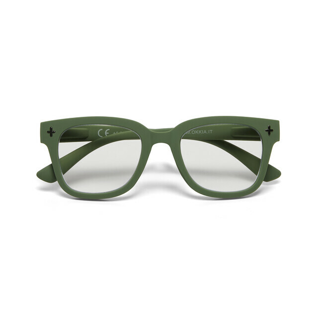 OKKIA Lesebrille Giovanni   grün