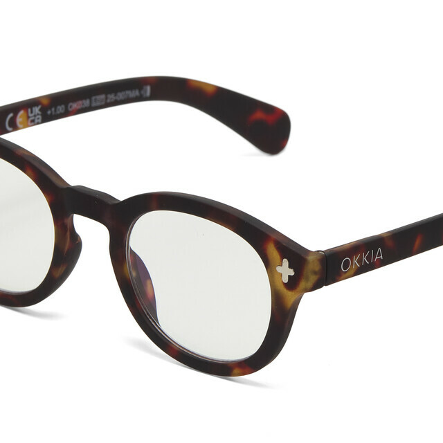 OKKIA Lesebrille Milano Lesebrille   klassisches havanna