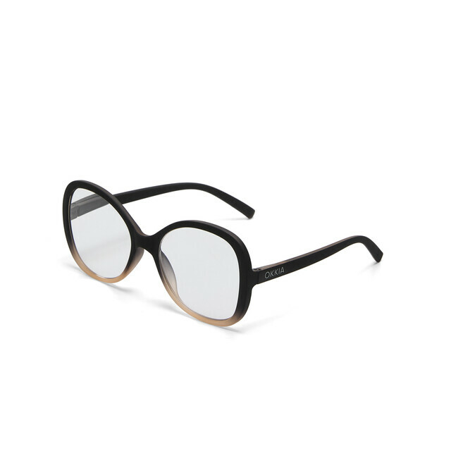 OKKIA Lesebrille Verona Lesebrille   schwarz schattierte rose