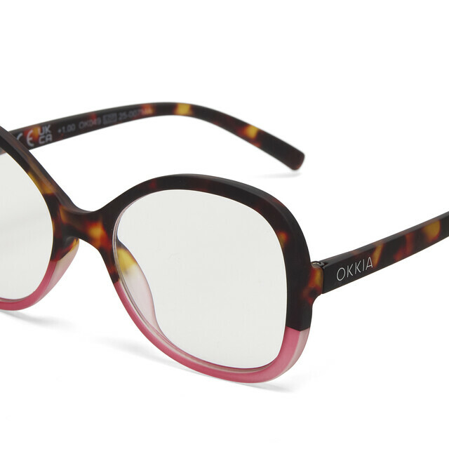 OKKIA Lesebrille Verona Lesebrille   havana pink