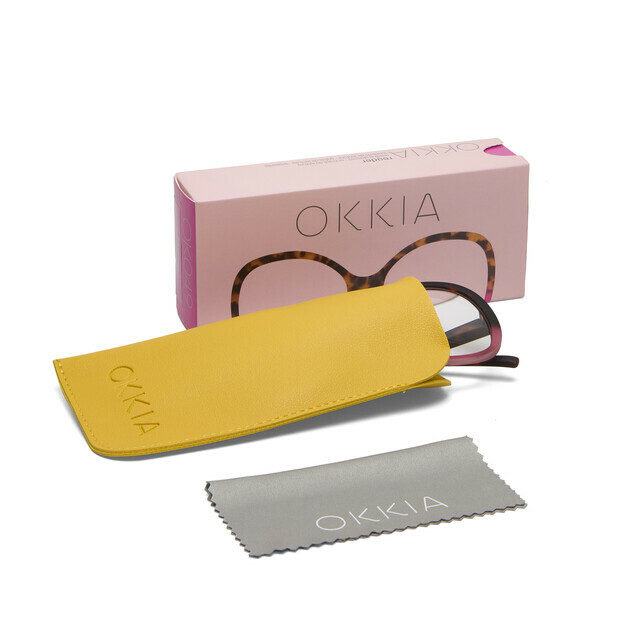 OKKIA Lesebrille Verona Lesebrille   havana pink