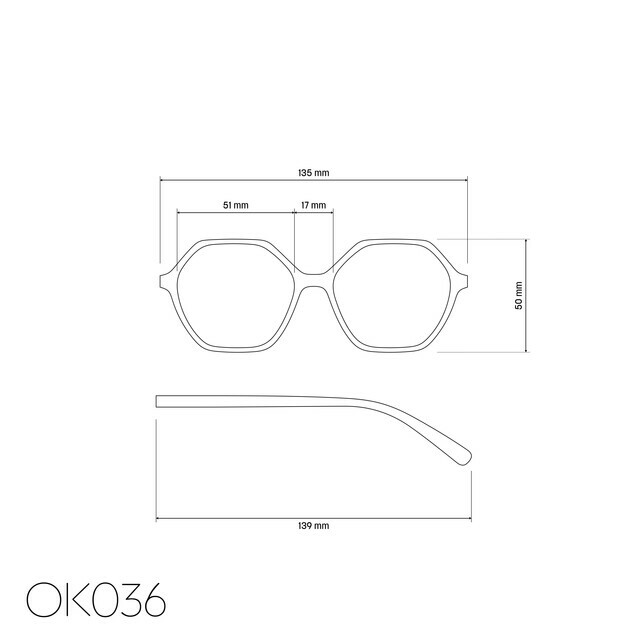 OKKIA Lesebrille Venezia Lesebrille   black