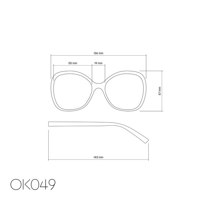 OKKIA Lesebrille Verona Lesebrille   havana pink