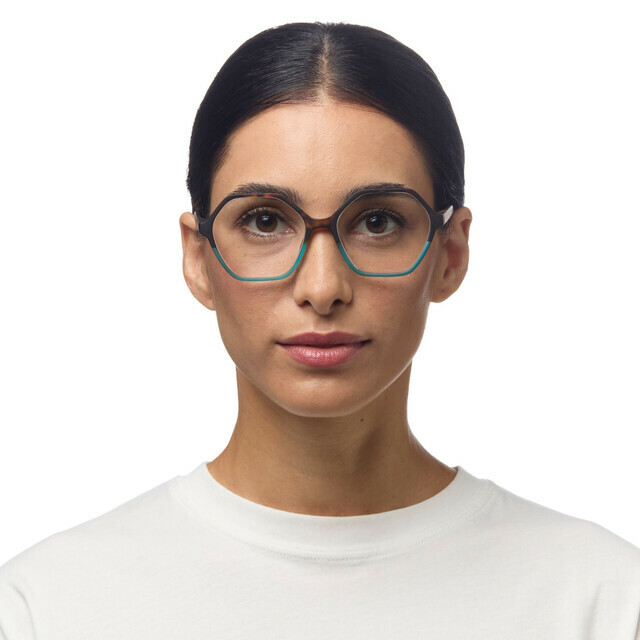 OKKIA Lesebrille Venezia Lesebrille   havanna und blau