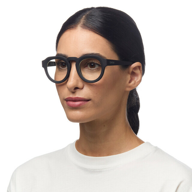 OKKIA Lesebrille Zeno Lesebrille Round black